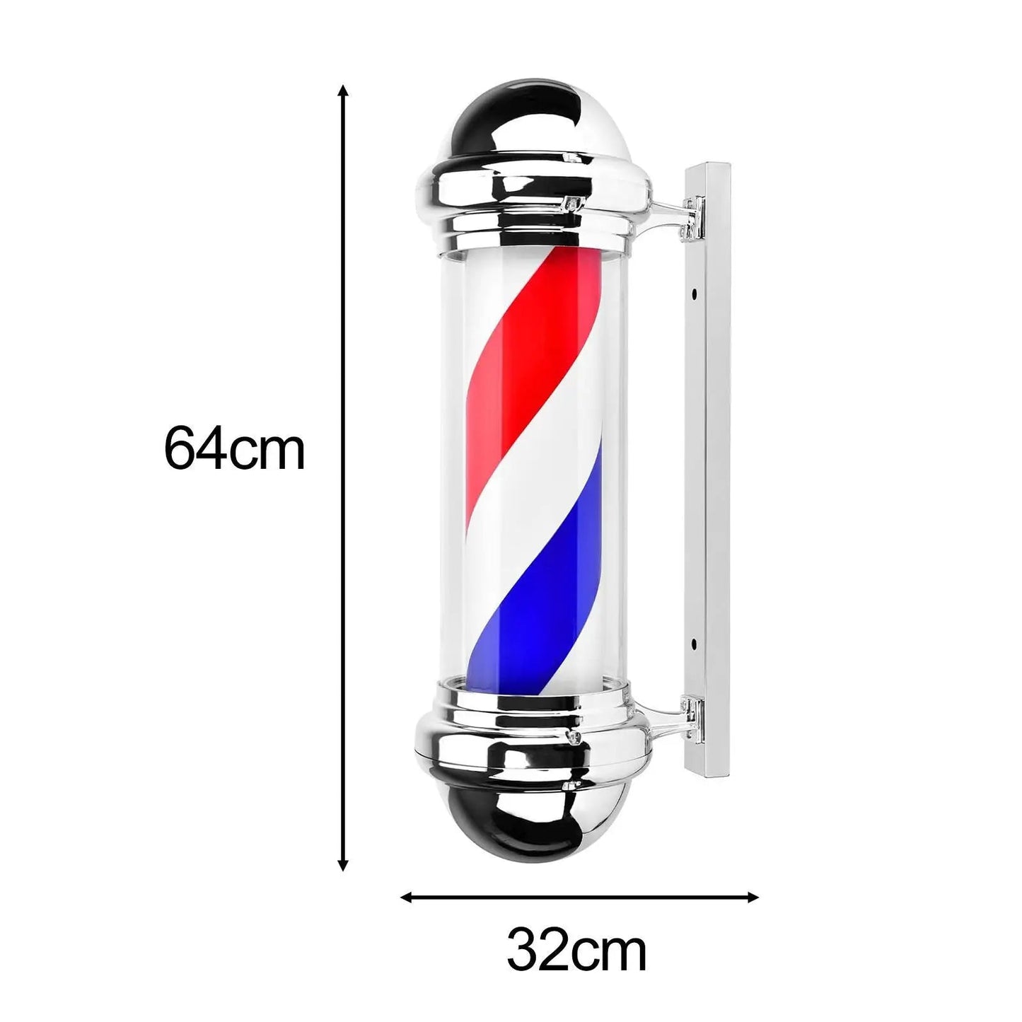 Barber Pole Light Salon Open Sign Light Vintage Design,Sturdy,LED Barber,Salon - My Store