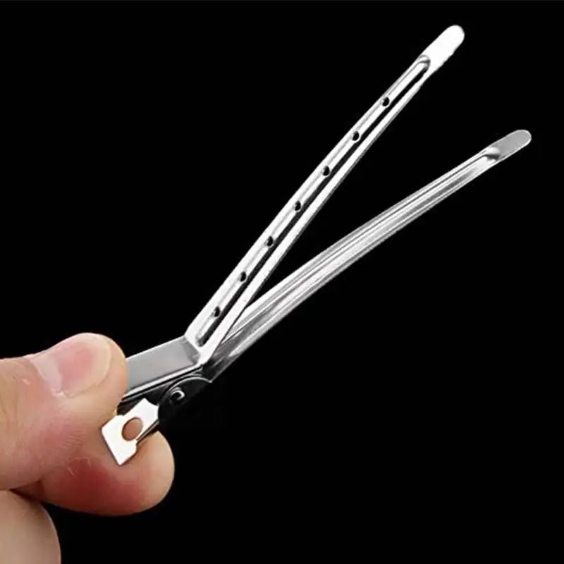 Hairdressing Hair Clips Barber Metal Clip Curly Hairpin Barrettes Crocodile Hair Clips Fluffy Hair Root Salon Haircut Bobby Pin - My Store