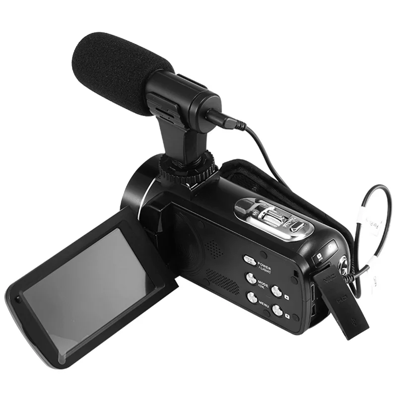 Video Microphone On - Camera Mini Condenser Record Interview Vlog Mic for Phone DSLR Camera 3.5mm Microphone - My Store