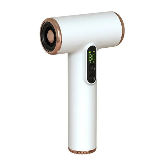 Wireless Rechargeable Hair Dryer with LED Display and 30000 RPM High Speed Mini Portable Blow Dryer for Home Dormitory Travel - My Store